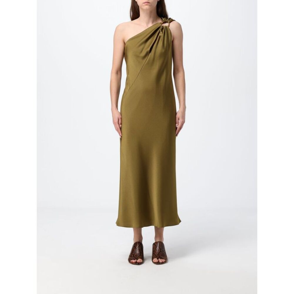 Max Mara Studio Dress Woman Kaki